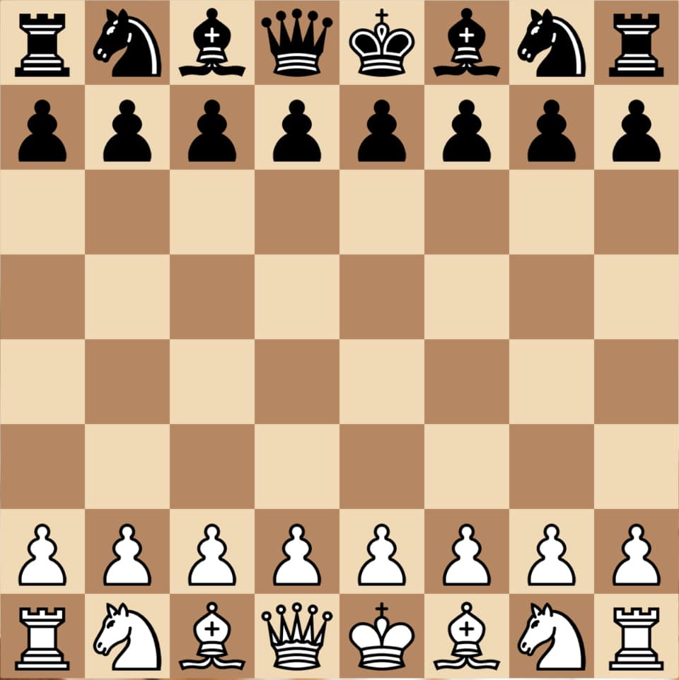 Начальная расстановка в шахматах